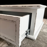 Vintage Antique Style Floating Bedside NightStand