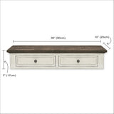 Floating EntryWay Console Table to Match Your Floating Bedside Nightstand