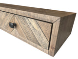 Floating Wooden EntryWay Console Table to Match Your Floating Bedside Nightstand