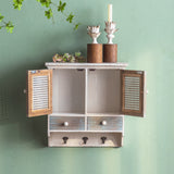 Wall Mount Kitchen Cabinet With Doors and Drawers For Spices and Other Accessories