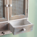 Wall Mount Kitchen Cabinet With Doors and Drawers For Spices and Other Accessories