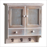 Wall Mount Kitchen Cabinet With Doors and Drawers For Spices and Other Accessories