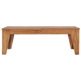 Coffee Table 47.2"x23.6"x15.7" Solid Teak Wood