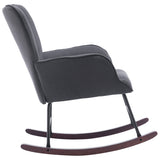 Simple Nordic Style Backrest Pull Point Sofa Rocking Chair