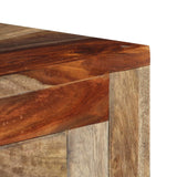 Console Table with 3 Drawers 47.2"x11.8"x29.5" Solid Sheesham Wood