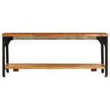 Coffee Table with Shelf 39.4"x23.6"x13.8" Solid Reclaimed Wood