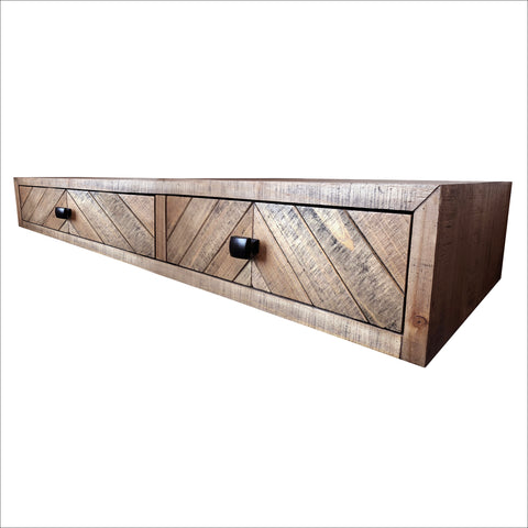 Floating Wooden EntryWay Console Table to Match Your Floating Bedside Nightstand